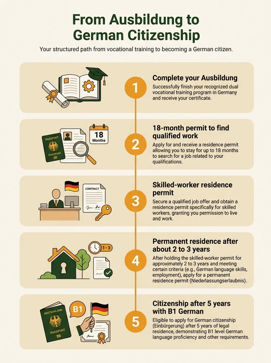 Life Planning in Germany: Ausbildung to Citizenship 2026 | GoAusbildung